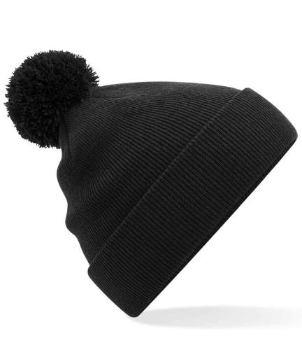 Beechfield Kids Original Pom Pom Beanie - BLK - ONE